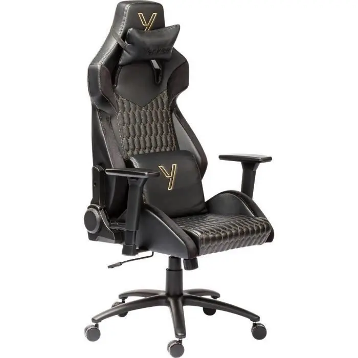 Καρέκλα Gaming ONYX YGC 110GD - YENKEE - 3D μπράτσα - Μαύρο