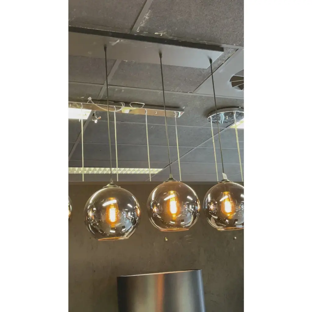 Smoke Glass Κρεμαστό φωτιστικό 5-Light