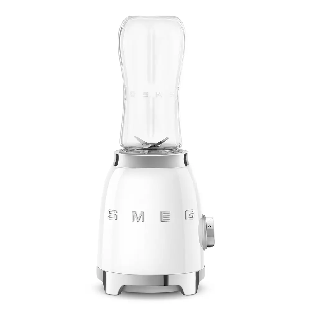 SMEG 50'STYLE ΓΥΑΛΙΝΟ ΜΠΛΕΝΤΕΡ ΛΕΥΚΟ PBF01WHEU