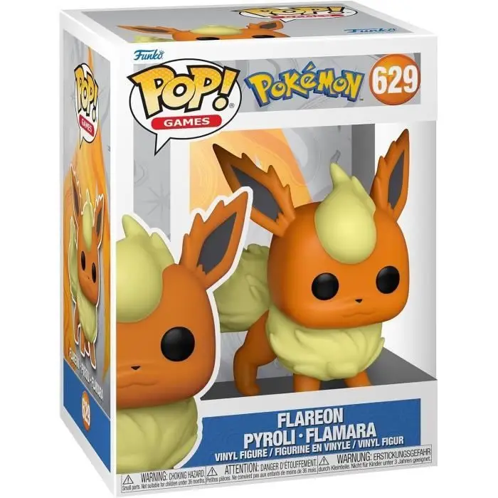Funko Pop! Games: Pokemon Flareon Pyroli - Συλλεκτική Φιγούρα από Βινύλιο