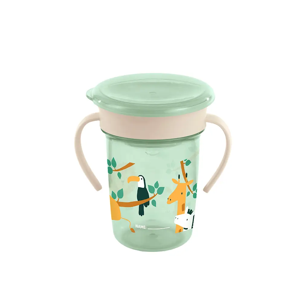 ML89637 Miniland Ποτηράκι 360 Sippy Cup 270 ml Jungle