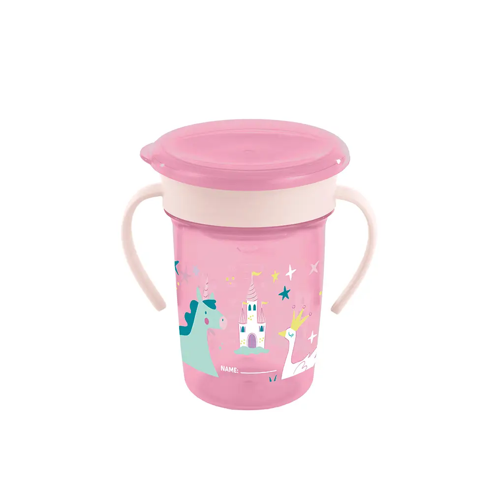 ML89649 Miniland Ποτηράκι 360 Sippy Cup Fantasy 270 ml