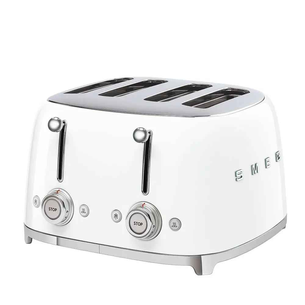 SMEG φρυγανιέρα 4X4 50´STYLE λευκή TSF03WHEU