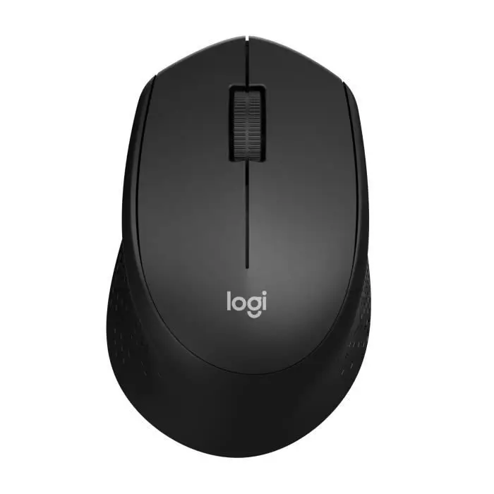 Logitech M330 Silent Plus Ασύρματο Ποντίκι, Nano Δέκτης USB 2,4GHz, Ανάλυση Οπτικού Αισθητήρα 1000 ppp, Διάρκεια Μπαταρίας 2 έτη, Συμβατό με PC, Mac, Φορητό Υπολογιστή, Chromebook - Μαύρο