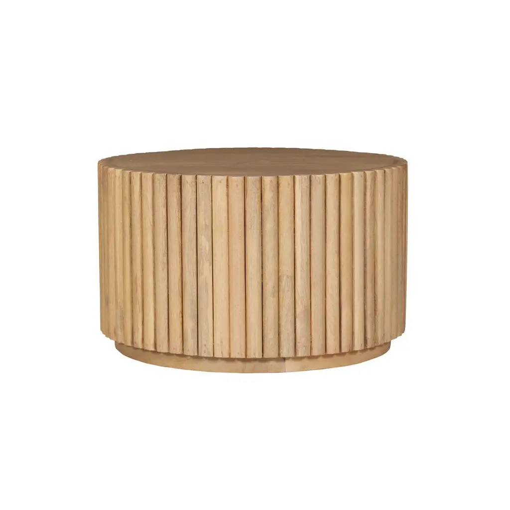 T-RIBBED Side Table Large - Τραπεζάκι σαλονιού 55x55 cm