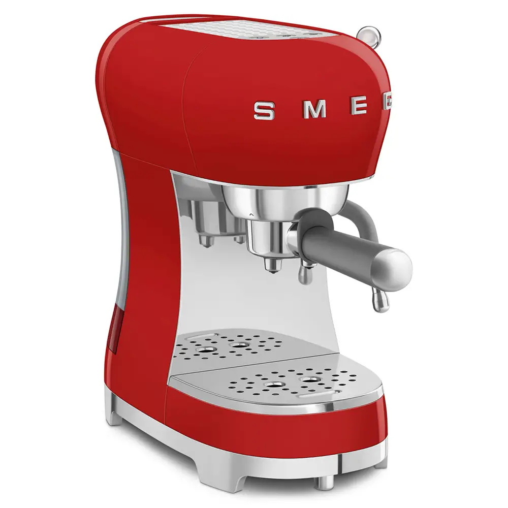 SMEG ECF02RDEU Καφετιέρα 50' Style Κόκκινο