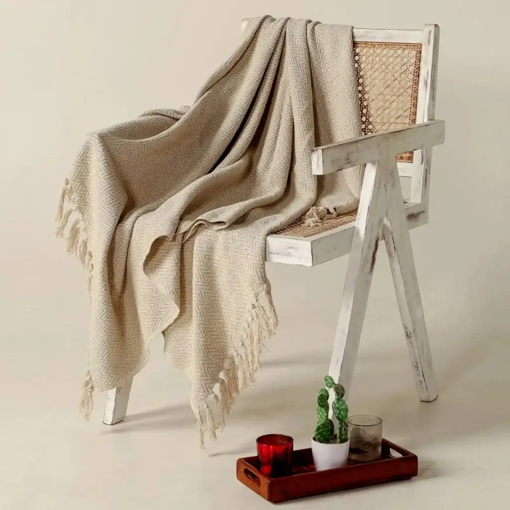 Beiglow Ριχτάρι - Urbane Hide - Sandstone, 130x150 cm