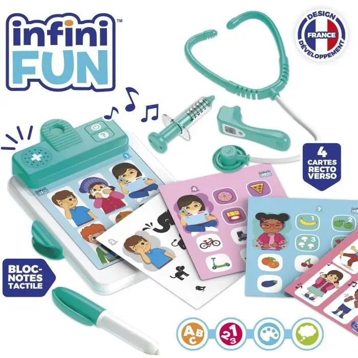 Doctor Kit - KD - Το Εκπαιδευτικό Μου Σετ Γιατρού - Περισσότερες από 300 προτάσεις και 15 εκπαιδευτικά θέματα από 2 ετών