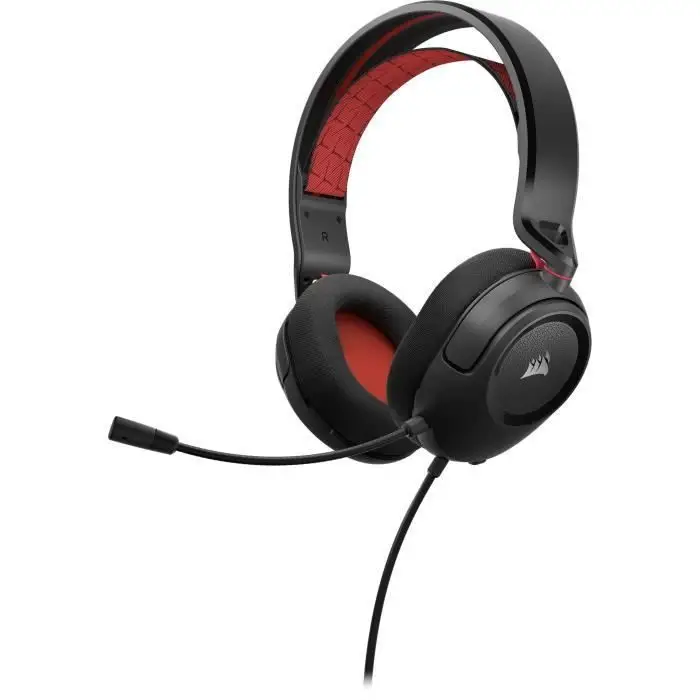 Στερεοφωνικό headset - CORSAIR - HS35 V2 - Κόκκινο, Πολλαπλών πλατφορμών