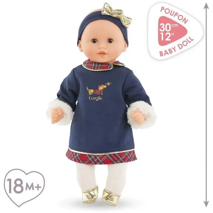 Mon Premier Poupon Margaux - Κούκλα Μωρού - 30 cm, Από 18 μηνών