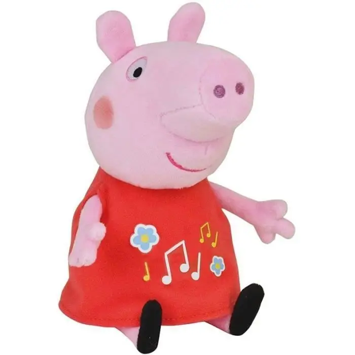Μουσικό λούτρινο Peppa Pig - Jemini - 20 cm - Ροζ