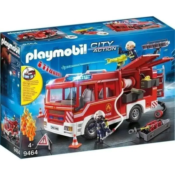 PLAYMOBIL 9464 - Πυροσβεστικό φορτηγό