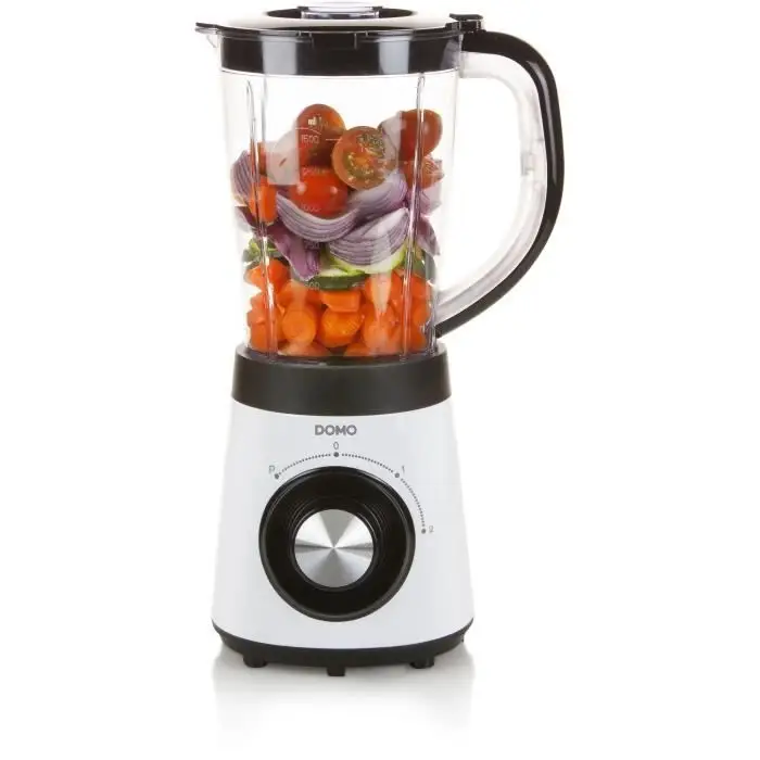 DOMO DO9203BL Μπλέντερ - 1,5 L 500 W Λευκό