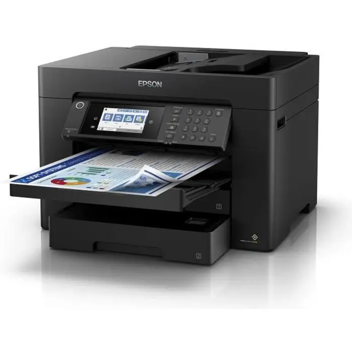 WorkForce WF-7840DTW A3+ Inkjet Πολυμηχάνημα Εκτυπωτή - Διπλής όψης, WiFi, Ethernet, 25/12 ppm