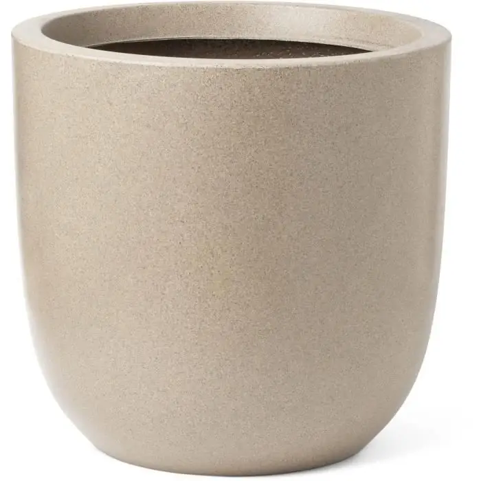Capi Waste NL Γλάστρα - 35x34 - Terrazzo Beige - άνοιγμα Ø35