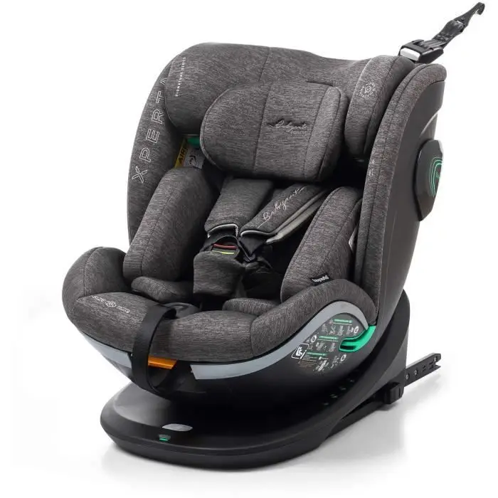 Κάθισμα αυτοκινήτου BABYAUTO XPERTA Grey DOBBY - ISOFIX - Περιστρεφόμενο 360