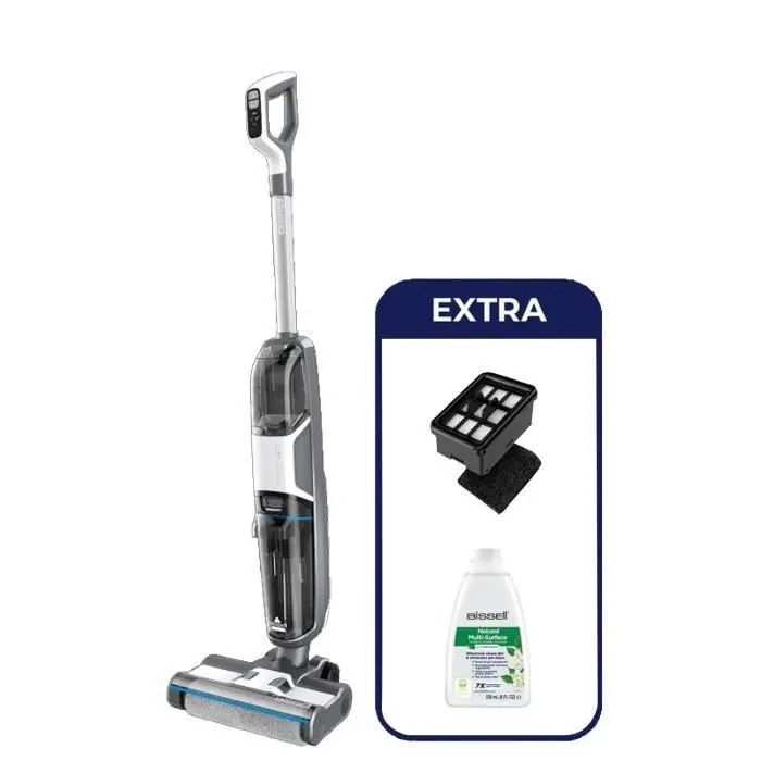 Bissell Crosswave HF3 Select 3639N - ασύρματη και εύχρηστη σκούπα 3 -σε -1