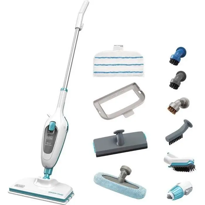 Black+Decker FSMH13E10-QS Σκούπα ατμού 2 σε 1