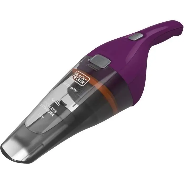 NVC115W-QW Ασύρματη ηλεκτρική σκούπα χειρός 3,6V 385 ml - Μπορντώ