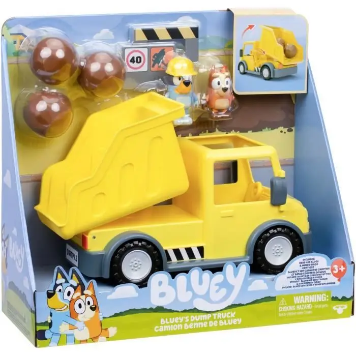BLUEY Φορτηγό απόρριψης - Bluey και Bingo