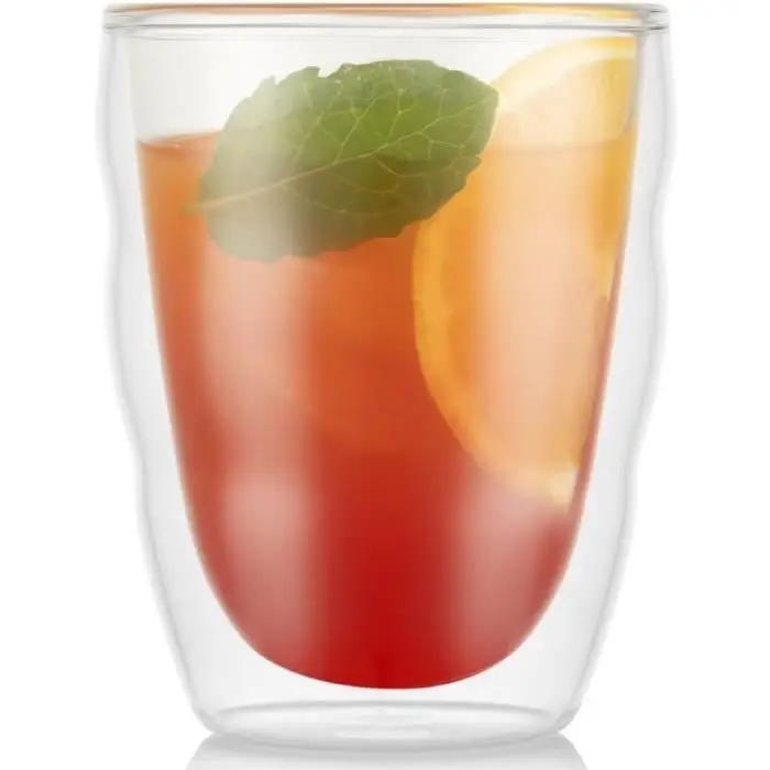 Bodum - 10484-10 - Σετ 2 Διπλά Ποτήρια Τοίχου - 0,25 L