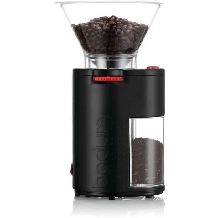 Bodum - 11750-01EURO - Bistro - ηλεκτρικός μύλος καφέ, Meule Inox, 160 W