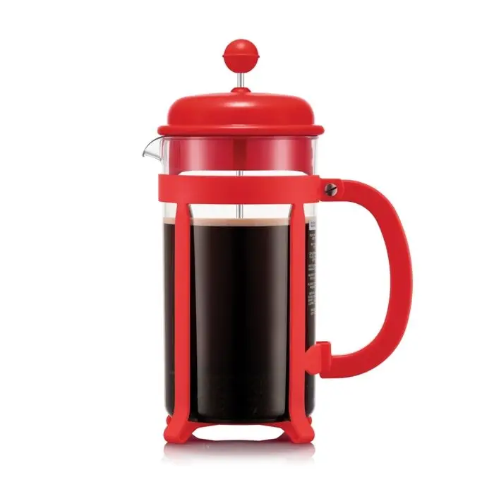 BODUM 1908-04 JAVA γαλλική πρέσα, σκελετός και καπάκι από πλαστικό, 8 φλιτζάνια, 1.0 l
