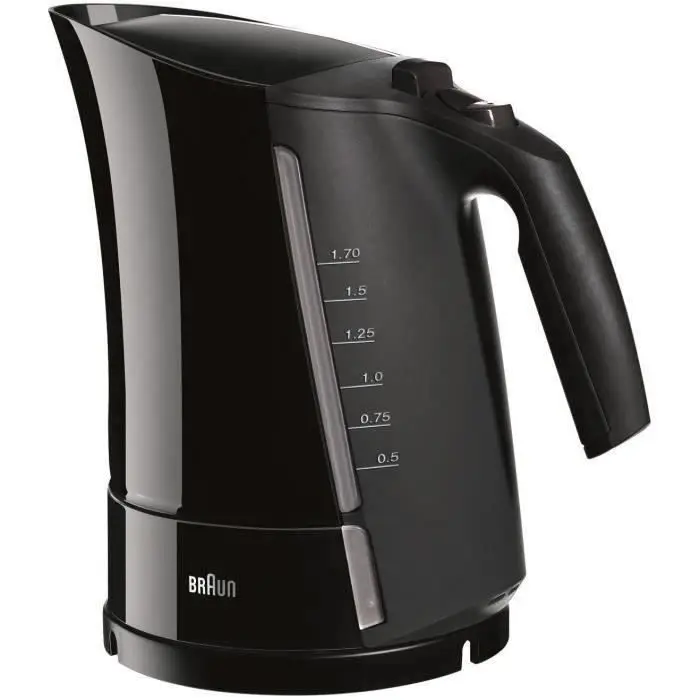 Braun WK300 Multiquick 3 Ηλεκτρικός Βραστήρας - 1,7 L - Μαύρο