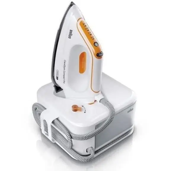 Braun CareStyle Compact PRO IS2561WH Σταθμός Σιδερώματος - 6 bar, 400 g/min, 1.5 L, 2400 W, λευκό