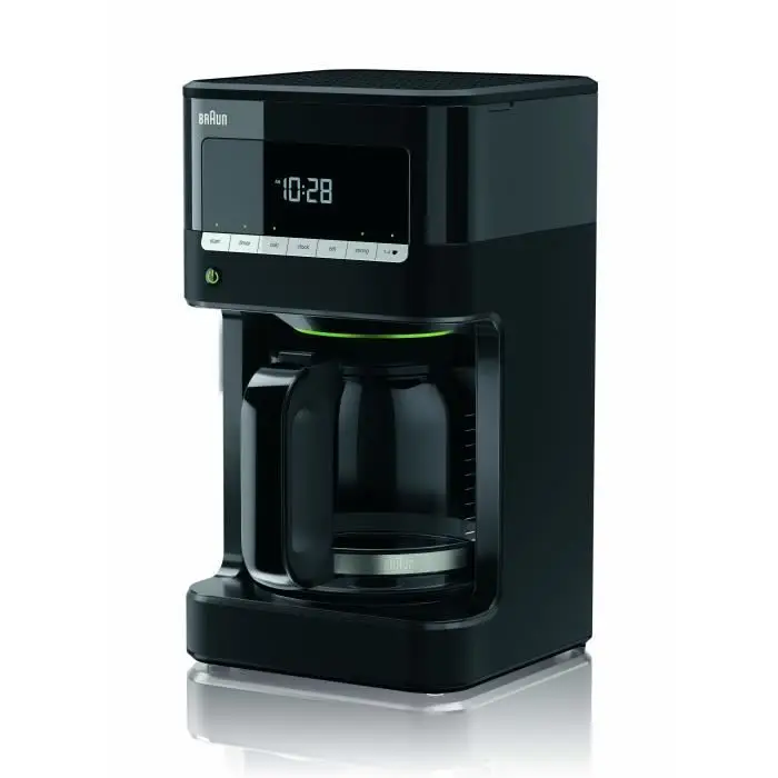 Braun KF7020 - Προγραμματιζόμενη καφετιέρα 12 φλιτζανιών - 1000 W - Μαύρο