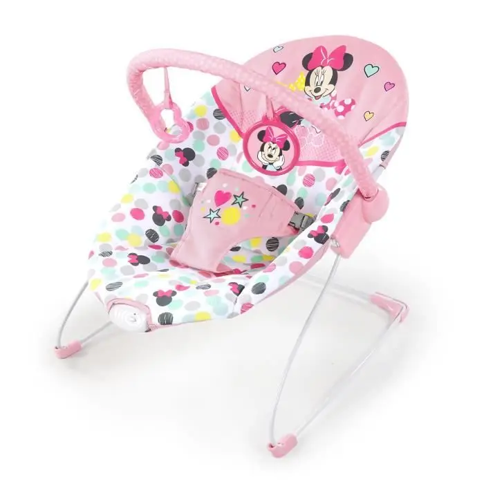 Bright Starts Disney Minnie Spotty Dotty Ριλάξ Με Δονήσεις - Ροζ