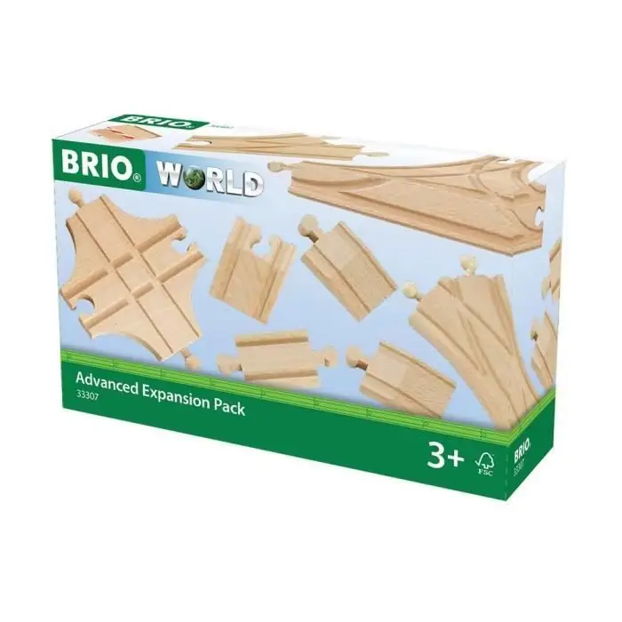 BRIO World 33307 Σετ Εξέλιξης Προχωρημένου Επιπέδου - 11 Ράγες με Ασυνήθιστους Διακόπτες