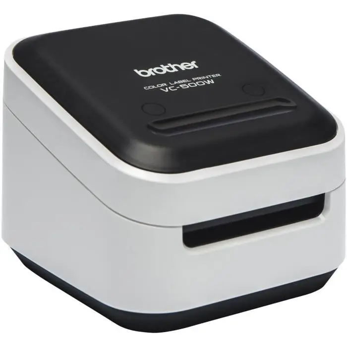 Brother VC-500WCR , έγχρωμος εκτυπωτής ετικετών , κατάλληλος για Loisirs Créatifs , ασύρματη σύνδεση , τεχνολογία εκτύπωσης ZINK (Zéro-INK) , 5 διαφορετικά πλάτη ρολών, από 9 έως 50 mm
