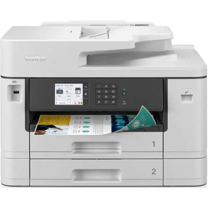 Brother MFC-J5740DW - Πολυλειτουργικός εκτυπωτής 4 σε 1 (Εκτύπωση/Αντιγραφή/Σάρωση/Fax) - Εγχρωμος inkjet - Δίσκοι 2 x 250 φύλλων - Εκτύπωση-Σάρωση-Αντιγραφή-Fax - WiFi Direct