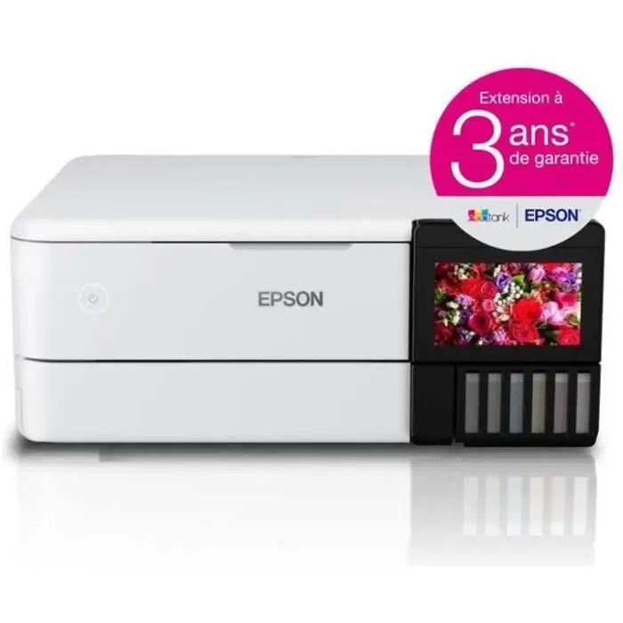 Epson EcoTank ET-8500 Εκτυπωτής Φωτογραφιών A4 - Δεξαμενές Μελανιού - WiFi