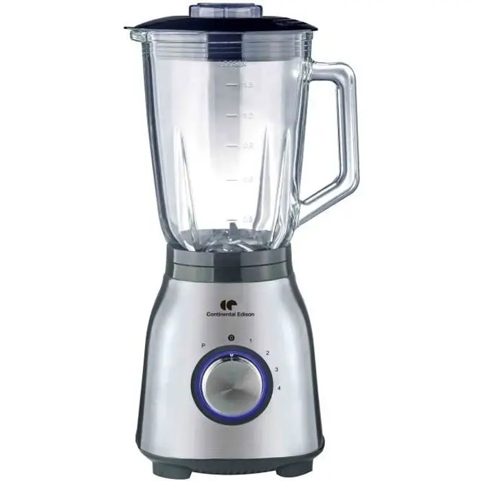 Continental Edison CEBL1000IN Μπλέντερ - 1.5L Γυάλινο Μπολ - 1000W
