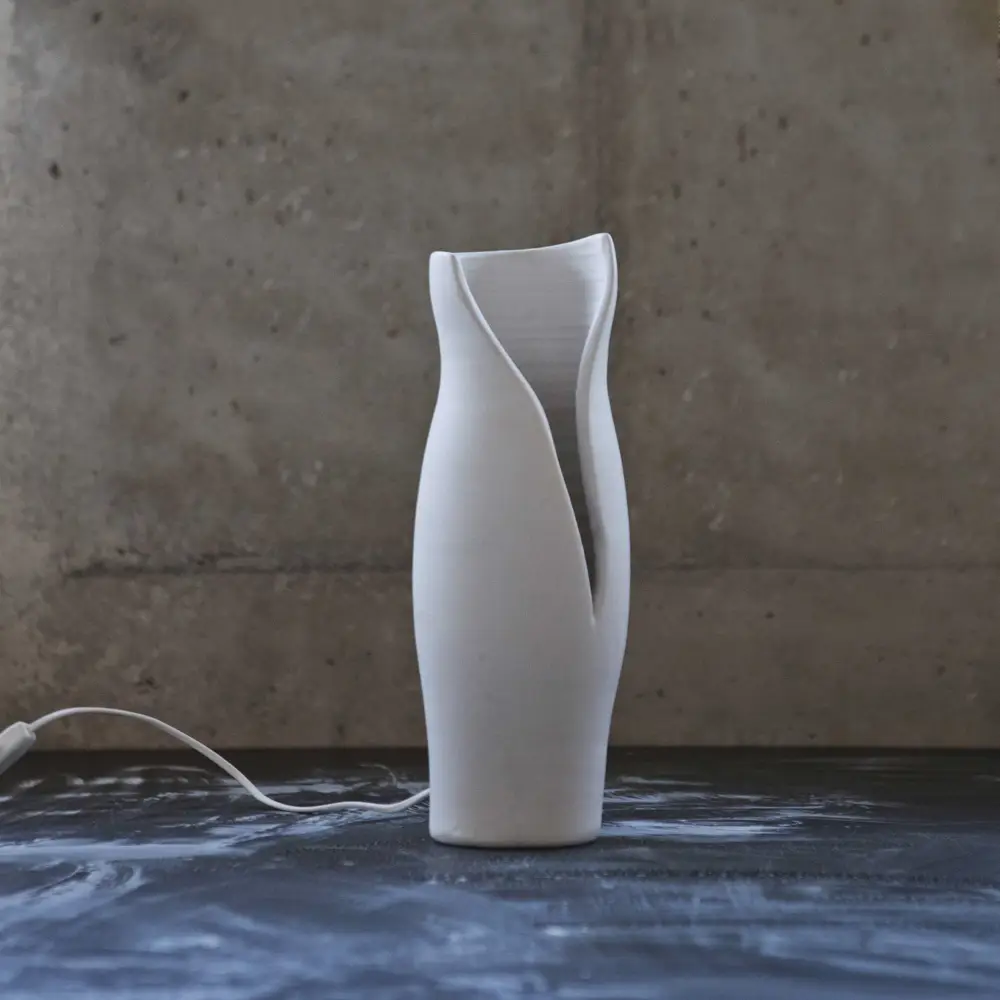 CERAMIC 207P Επιτραπέζιο κεραμικό φωτιστικό - E14, Κεραμικό