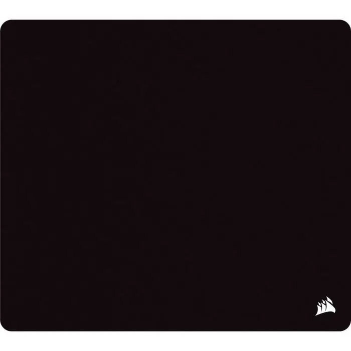 Corsair MM200 PRO Tapis de Souris Gaming, Tissu Résistant aux Éclaboussures Premium (Surface de 45 cm sur 40 cm, Textile Micro-Maille, Caoutchouc Épaisse 6 mm, Base Antidérapante) Lourd XL, Noir
