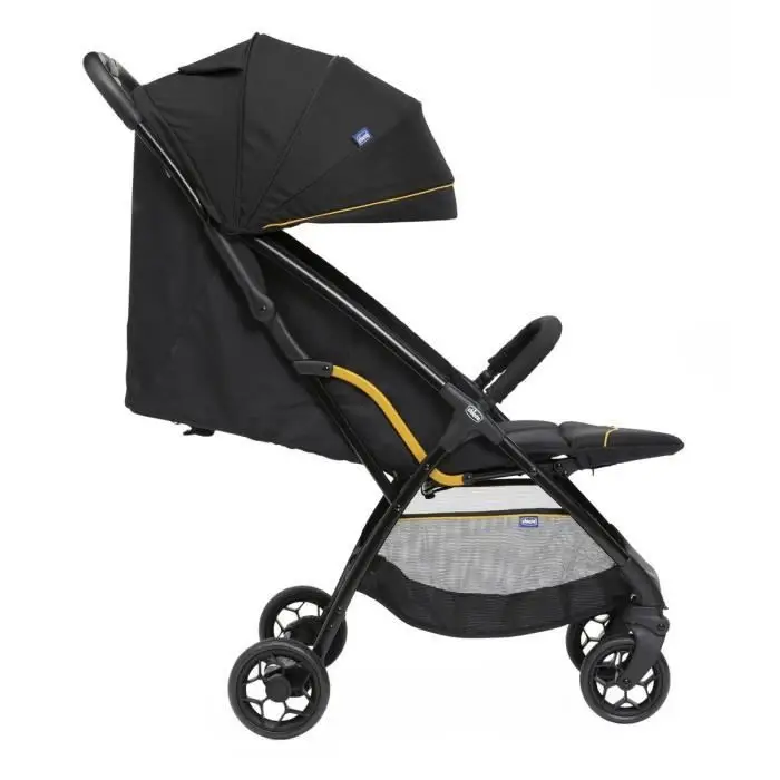 Chicco Glee Unven καρότσι - 4 τροχοί - Black