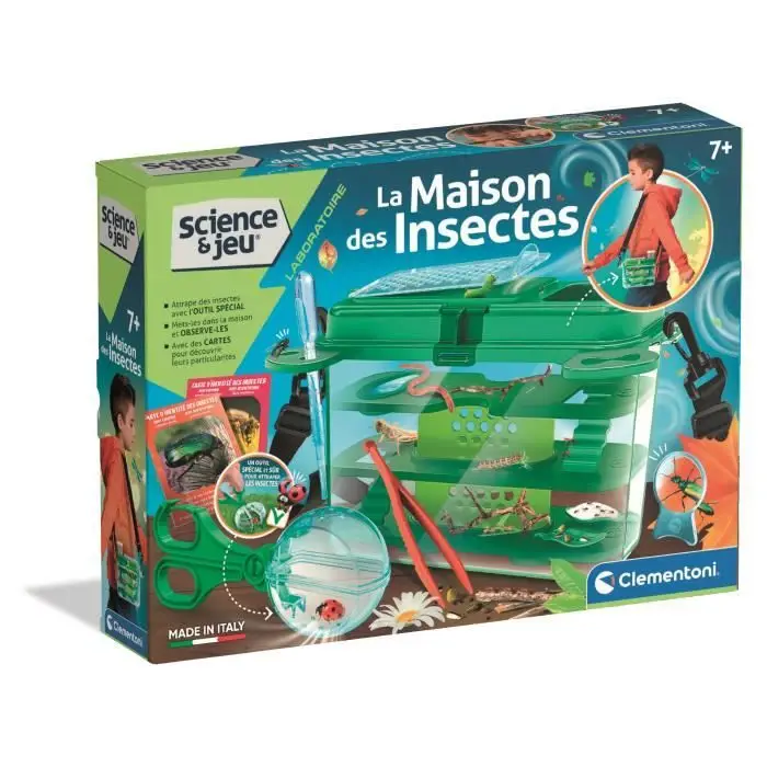 Clementoni La Maison des Insectes Εργαστήριο Εντόμων 7+