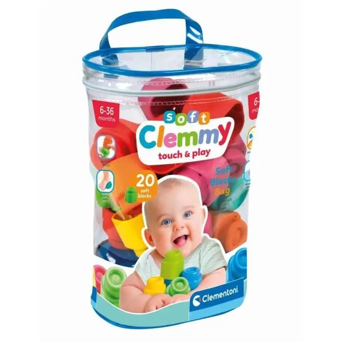 Clemmy Σετ Αισθητηριακών Κύβων 20 - Μαλακά, Πλενόμενα & Αρωματικά