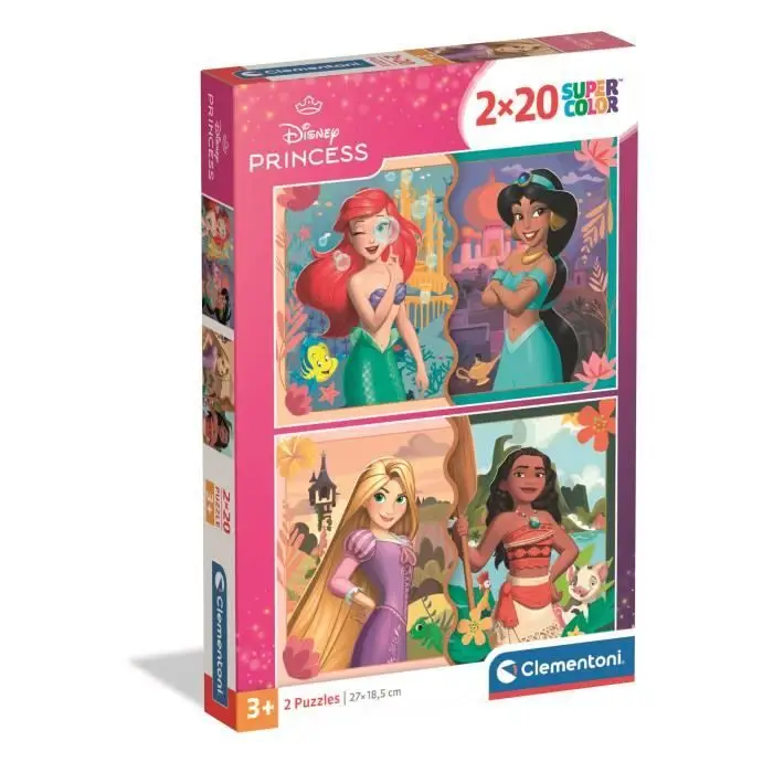 Disney Princess Παιδικό Παζλ 2x20 Τεμάχια 24092