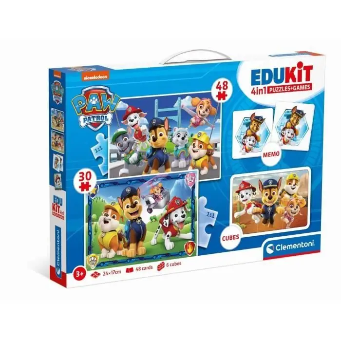 Paw Patrol Clementoni 4 σε 1 - Προσχολικό Σετ Δραστηριοτήτων