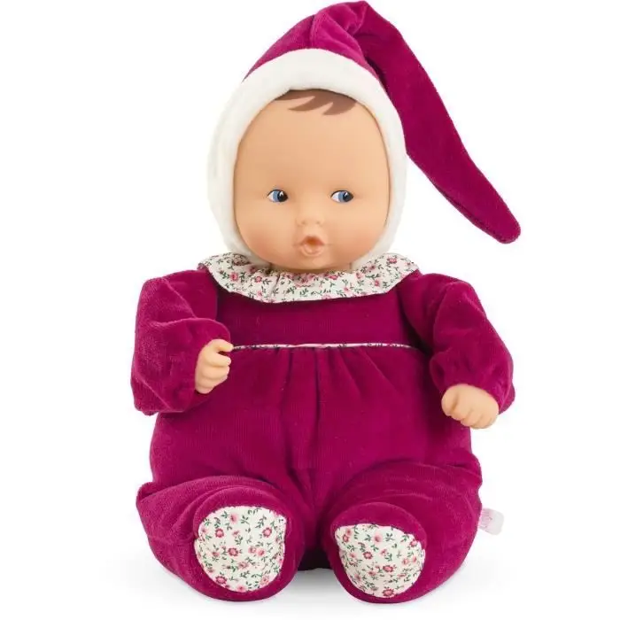 Corolle Babipouce Ροζ Γρεναδίνη - Doudou Κουκλάκι - 28 cm - Από τη γέννηση