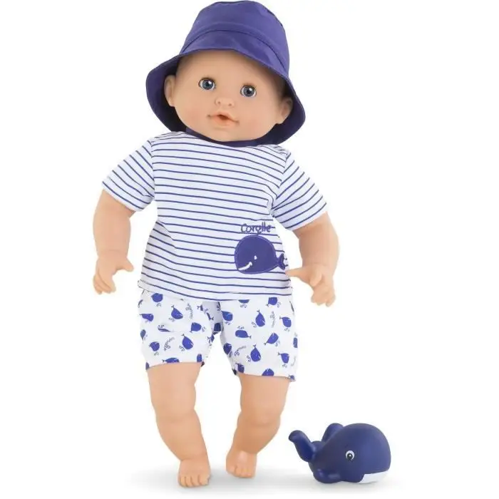 Mon Premier Poupon Bébé Bain Marin Κούκλα Μπάνιου - 30cm, από 18 μηνών