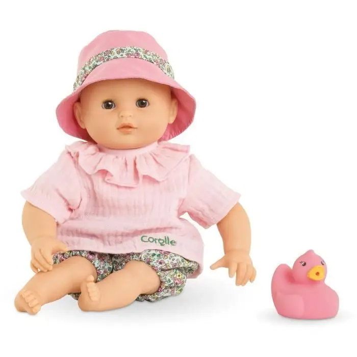 Mon Premier Poupon Bébé Bain Coralie - Κούκλα Μπάνιου 30cm