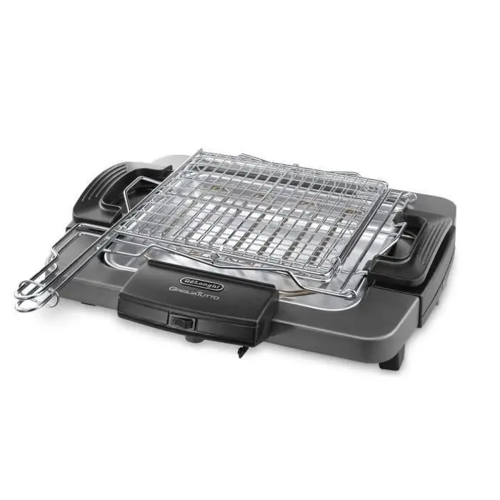 Delonghi BQ60.X Ηλεκτρική Ψησταριά Τραπέζιου - Μαύρο/Γκρι