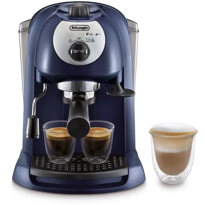 De'Longhi EC 191.CD Καφετιέρα Εσπρέσο με Αντλία - 15 bar - Bleu Nuit