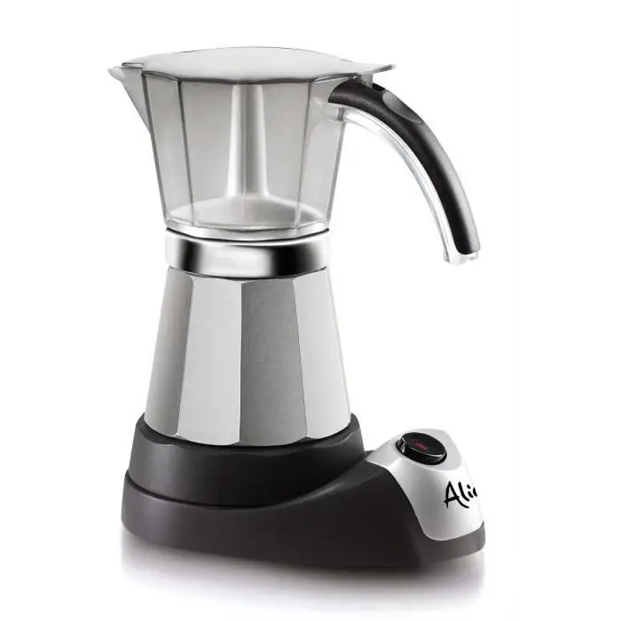Delonghi EMKM6 B - Ιταλική καφετιέρα 550 W Inox/Μαύρο