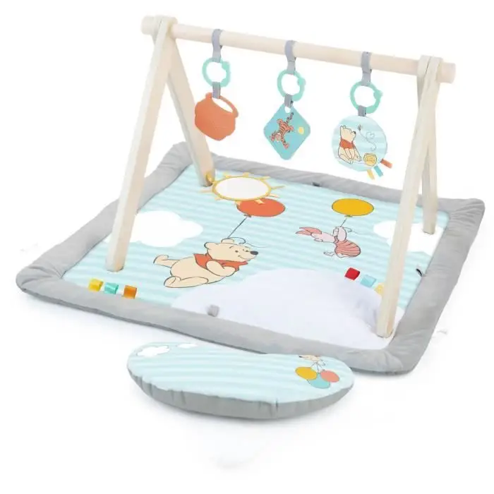 Bright Starts Disney Winnie The Pooh Once Upon a Tummy Time χαλάκι δραστηριοτήτων - μπλε